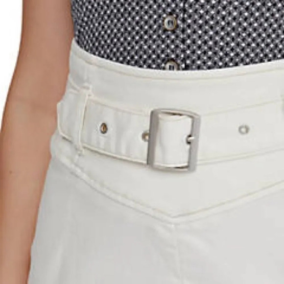 FREE‎ PEOPLE NWOT Livin It Up Pencil Skirt in White - Picture 4 of 10